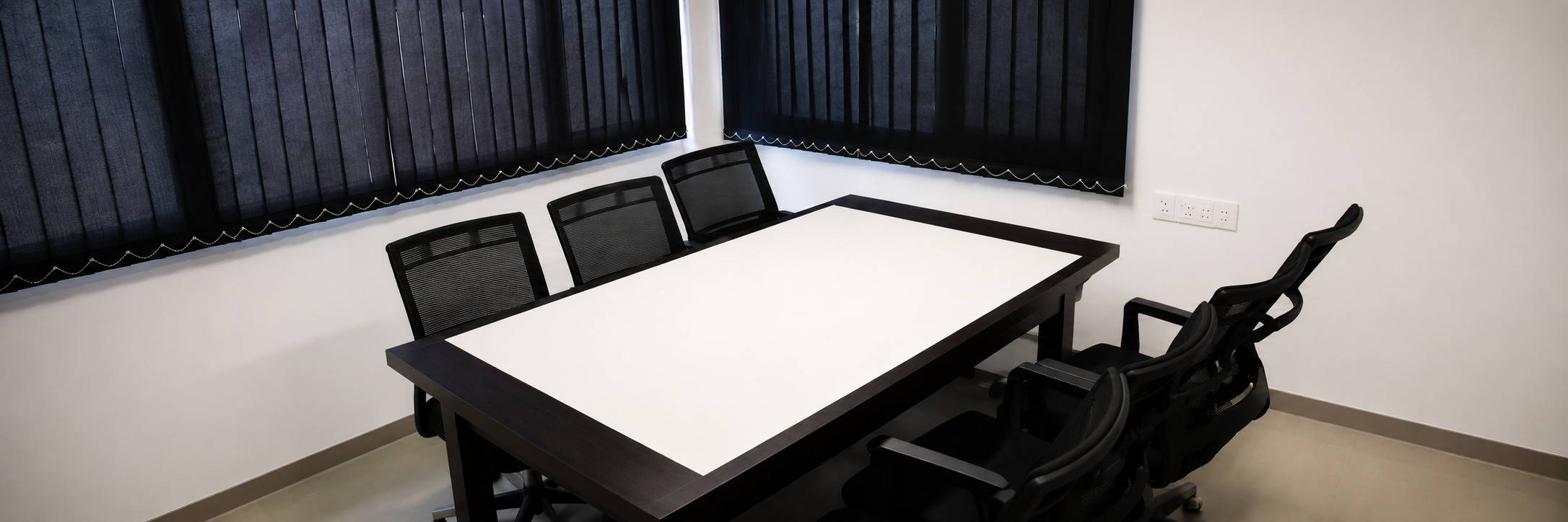Modern meeting room at HEYKN Coworking